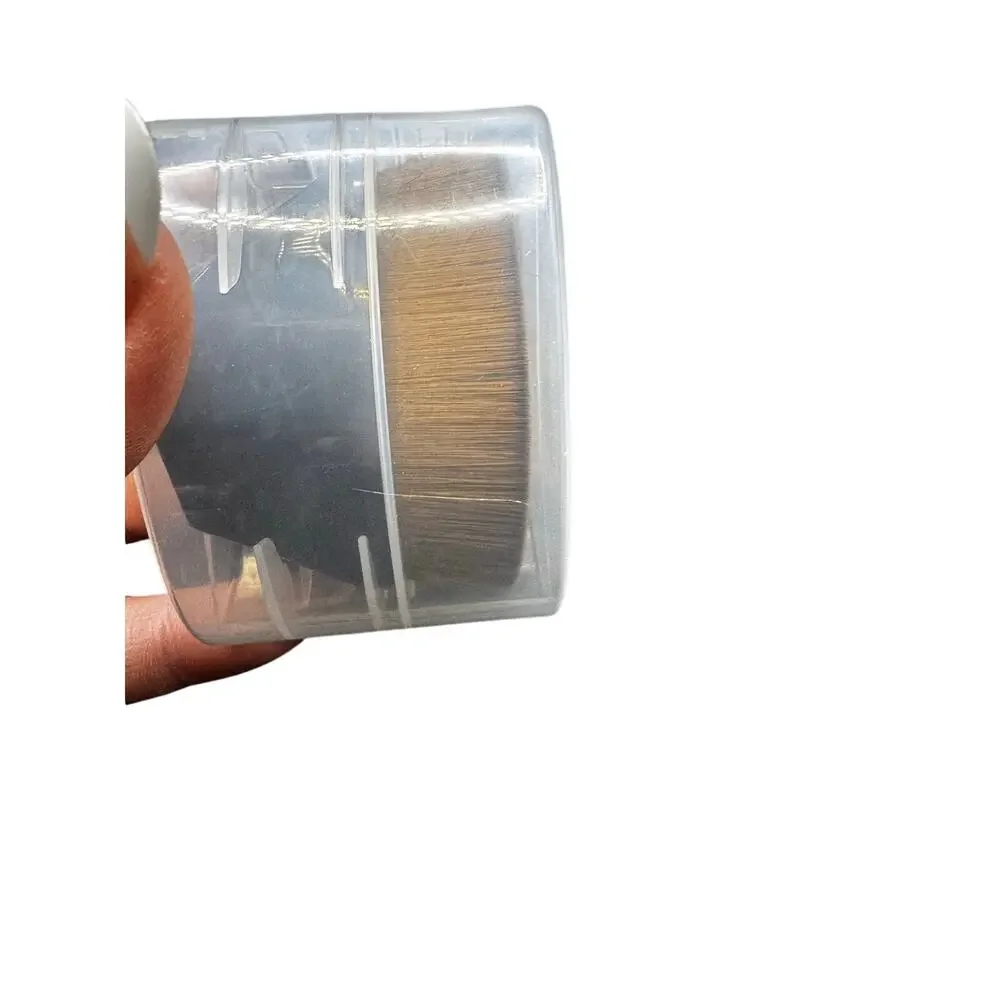 NWT Flat Foundation Brush In Clear Case